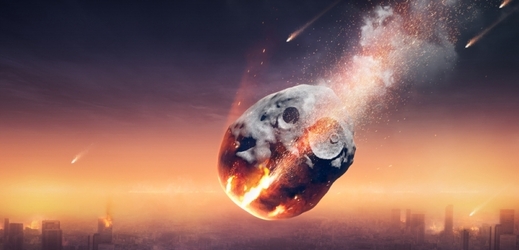 Sprcha meteoritů by dokázala zničit velké město během několika minut (ilustrační foto).