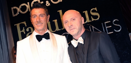Domenice Dolce (vpravo) a Stefano Gabbana dříve tvořili pár.