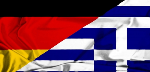 "Německo-řecká" vlajka.
