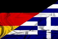 "Německo-řecká" vlajka.