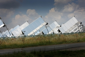Solární fotovoltaická elektrárna Moravský Krumlov.