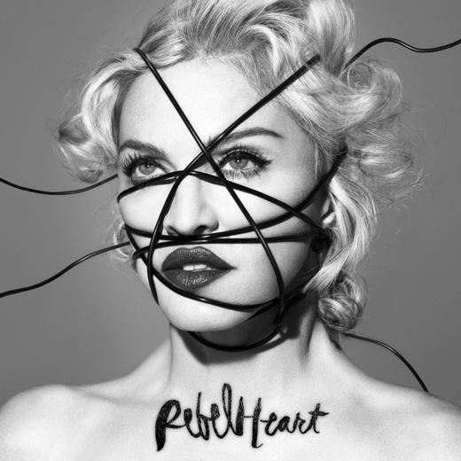 Obal desky "Rebel Heart", které Madonně vyšlo před pár dny.