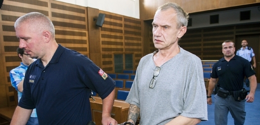 Pavel Pekár u soudu.