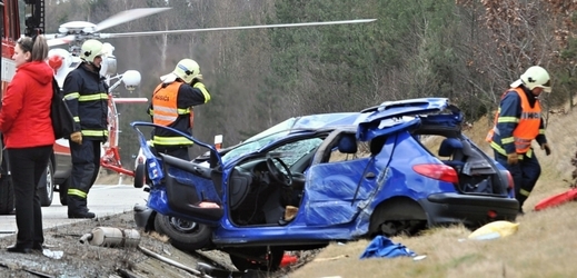Nedávná nehoda na dálnici D5 (ilustrační foto).