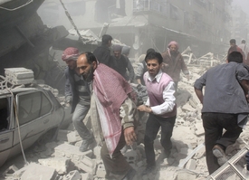 Asadův režim stále bombarduje civilní obyvatelstvo.