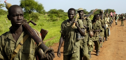 Bojovníci SPLA.  Toto hnutí osvobodilo Jižní Súdán.