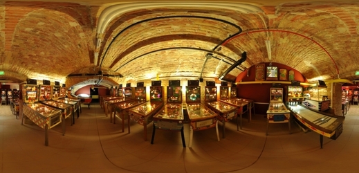 The Hungarian Pinball Museum.