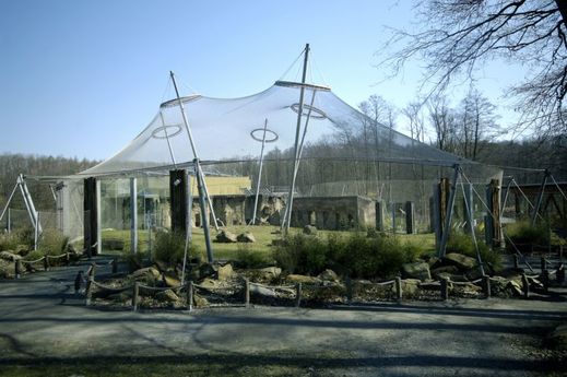 Nový moderní pavilon Evoluce v ostravské zoo.