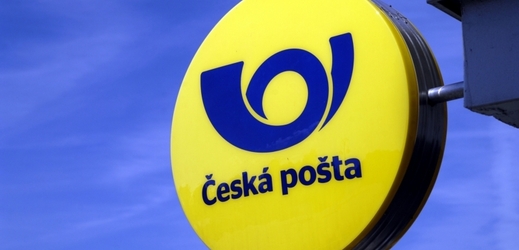Logo České pošty.
