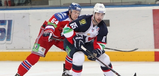 Slovan Bratislava během loňského působení v KHL.