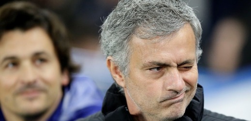 Trenér fotbalové Chelsea José Mourinho. 