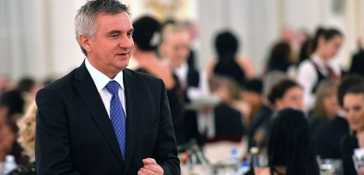 Vratislav Mynář na plese pořádaném prezidentem.