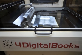 Digitalizace knih (ilustrační foto).