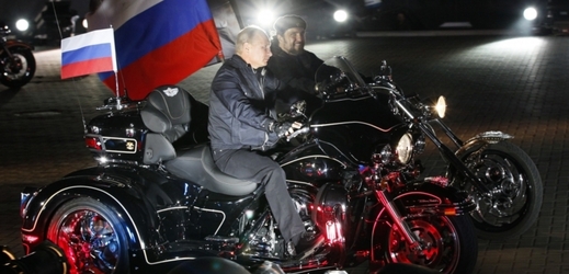 Skupina ruských motorkářů "Noční vlci" se chystají vyrazit na cestu z Moskvy do Berlína (ilustrační foto).