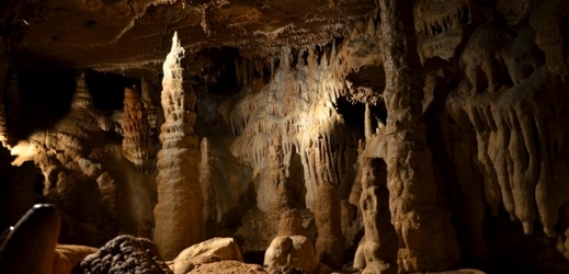 Jeskyně Balcarka v Moravském krasu.