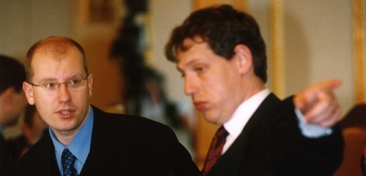 Bohuslav Sobotka a Stanislav Gross (na snímku z roku 2004).