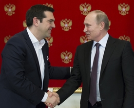 Tsipras odletěl i do Ruska žádat o peníze.