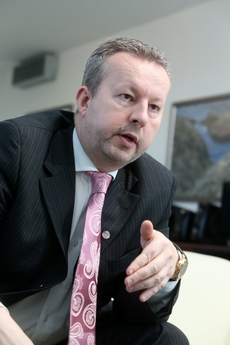 Ministr životního prostředí Richard Brabec (ANO).