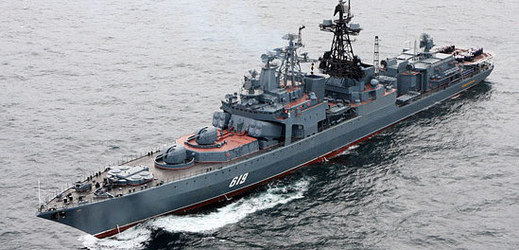 Ruská loď Severomorsk.