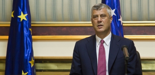 Bývalý předseda kosovské vlády Hashim Thaçi .