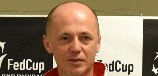 Kapitán českých tenistek Petr Pála.