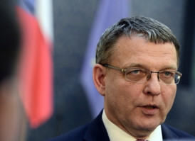 Ministr zahraničních věcí Lubomír Zaorálek (ČSSD).