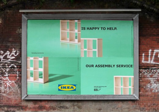 Reklama Ikea.
