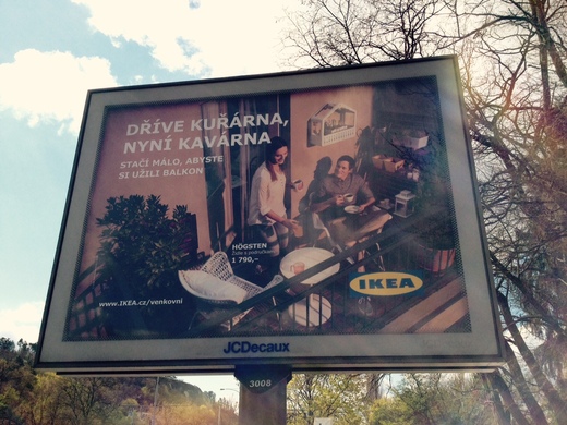 Reklama na Ikea.