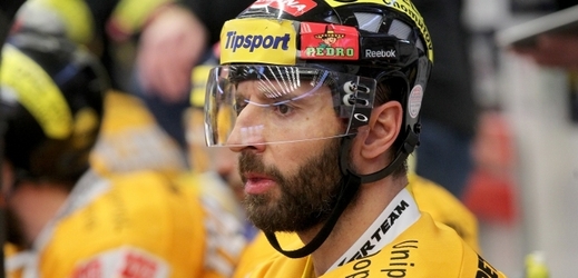 Hokejista Litvínova Martin Ručinský.