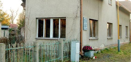 Rodný dům Jana Palacha ve Všetatech na Mělnicku.