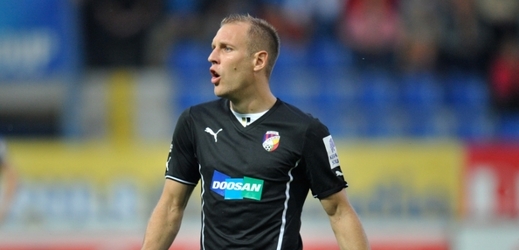 Daniel Kolář dal jediný gól Plzně v souboji s Mladou Boleslaví (1:2).