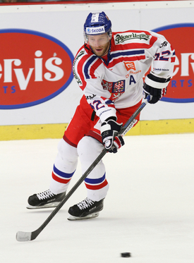 Jiří Novotný, útočník Jaroslavle (KHL).