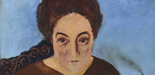 Portrét Marguerite Neveux z roku 1922 od Josefa Šímy, olej na plátně.