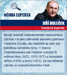 Hokejový expert Jiří Holeček.