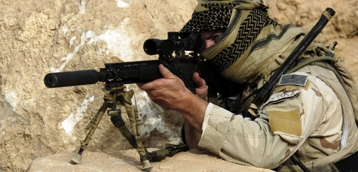 Sniper americké armády (ilustrační foto).
