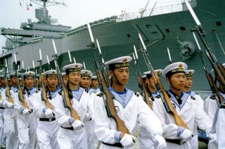 Čínské vojenské námořnictvo.