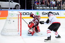 Lotyšsko schytalo od Kanady debakl 1:6.
