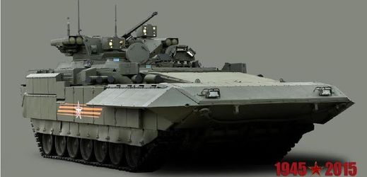 Nový ruský tank Armata.