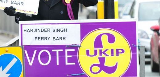 UKIP před volbami stáhla kandidáta (ilustrační foto).