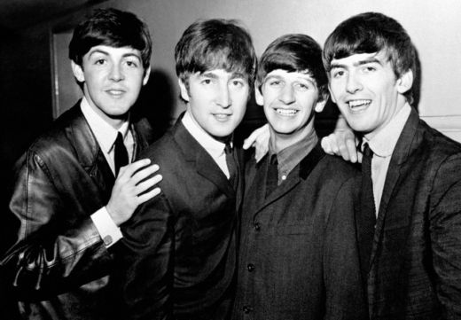 Kapela Beatles byla součástí britské hudební invaze.