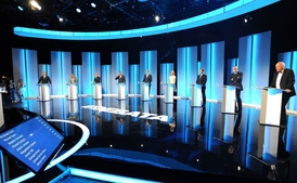 Televizní debaty konané 5. května se Komorowski nezúčastnil.