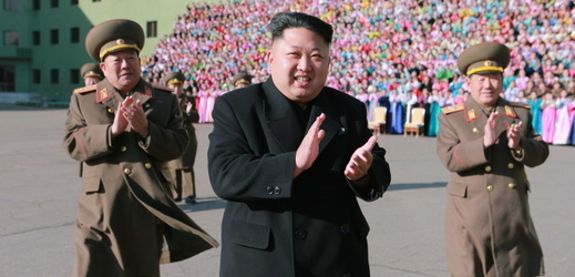 Severokorejský vůdce Kim Čong-Un.