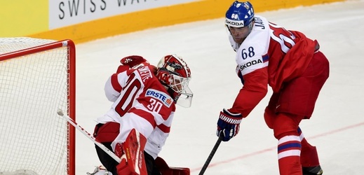 Čeští hokejisté Rakousko porazili, zvlášť v první třetině ale nezářili.