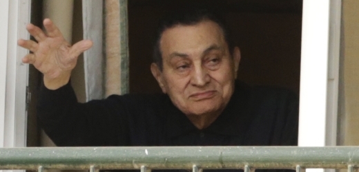 Bývalý prezident Husní Mubarak.