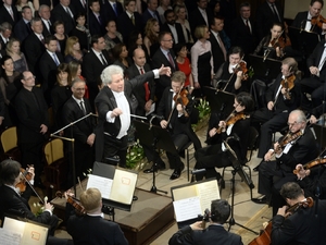 Český dirigent Bělohlávek na loňském ročník dirigoval Mou vlast.