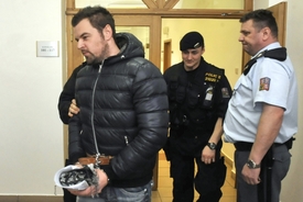 Zatčení Petra Kramného v roce 2014.