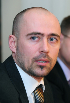 Martin Šimáček, kterého Dienstbier z agentury pro začleňování odvolal.
