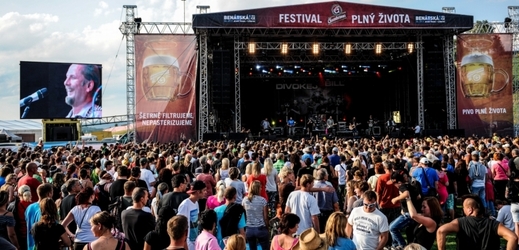 Hudební festival Benátská! (snímek z roku 2014).
