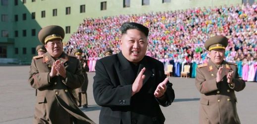 Vůdce Severní Koreje Kim Čong-Un.