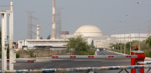 Jaderná elektrárna Búšehr v Íránu.